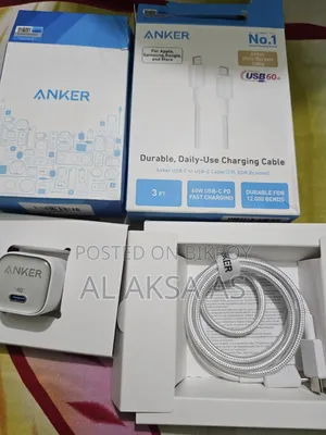Anker Original Adaptor 30w Type C to Type C Cable Free