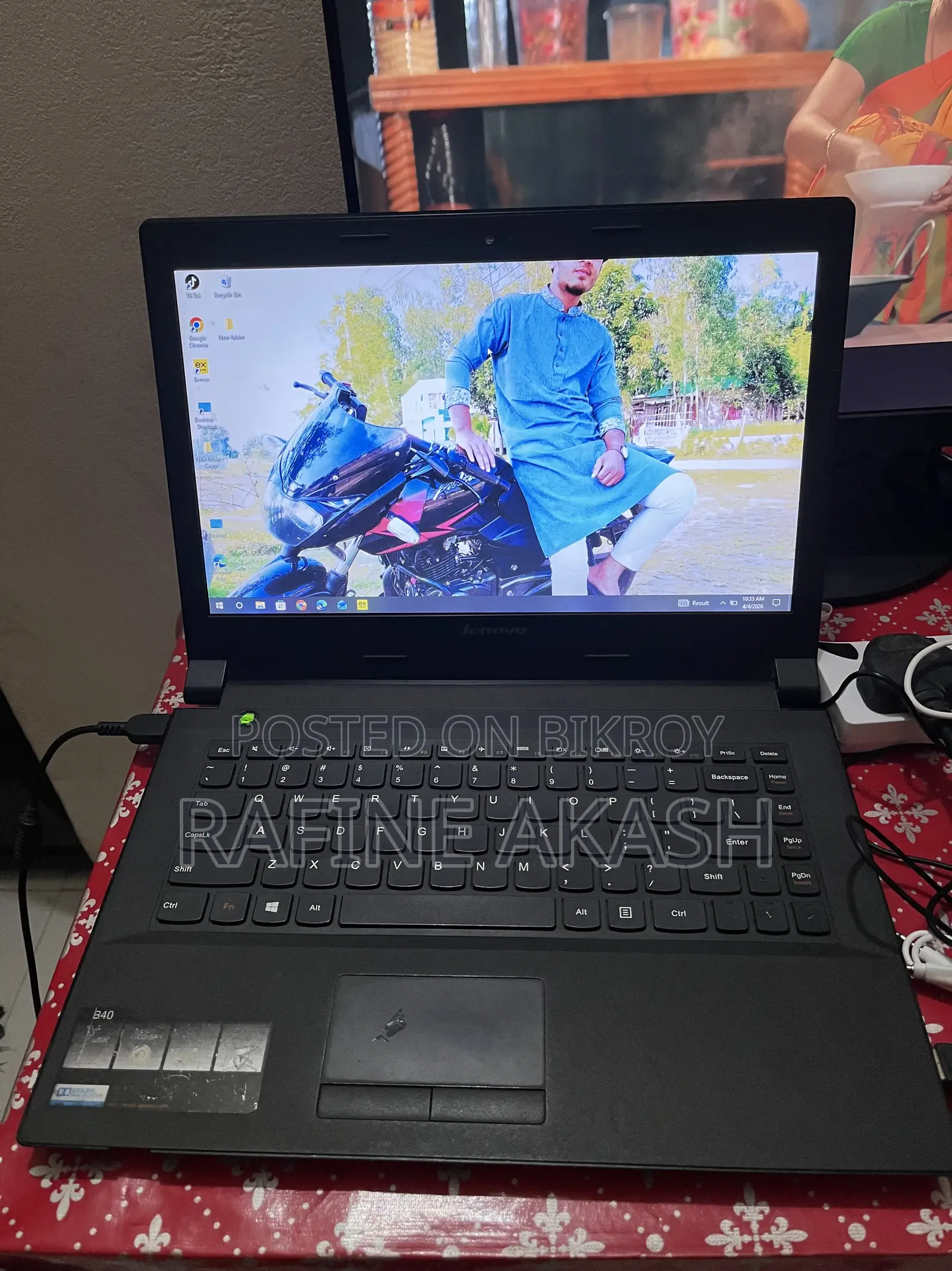 Laptop Lenovo 8GB Intel Celeron SSD 128GB