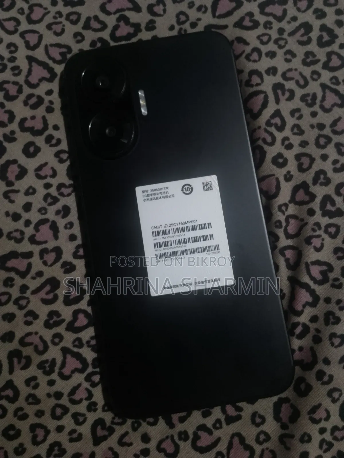 Xiaomi Redmi Turbo 4 Pro 256 GB Black