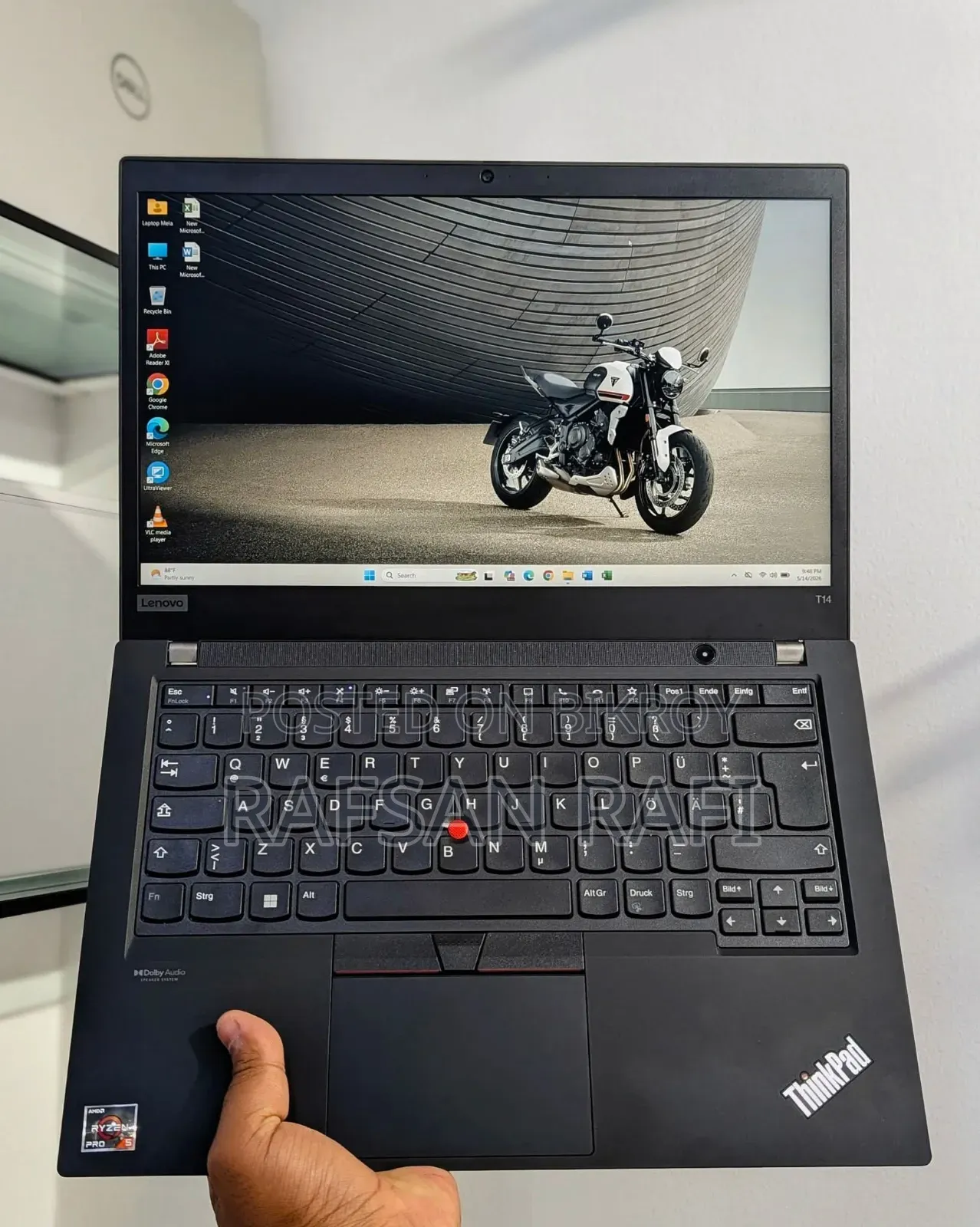 Laptop Lenovo ThinkPad T14 G2 16GB AMD Ryzen 5 SSD 256GB