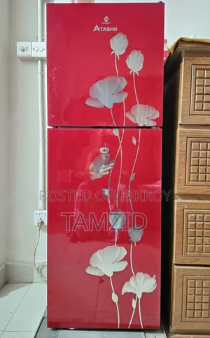 Atashi Glass Door Fridge - 145 Liters