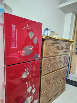Atashi Glass Door Fridge - 145 Liters