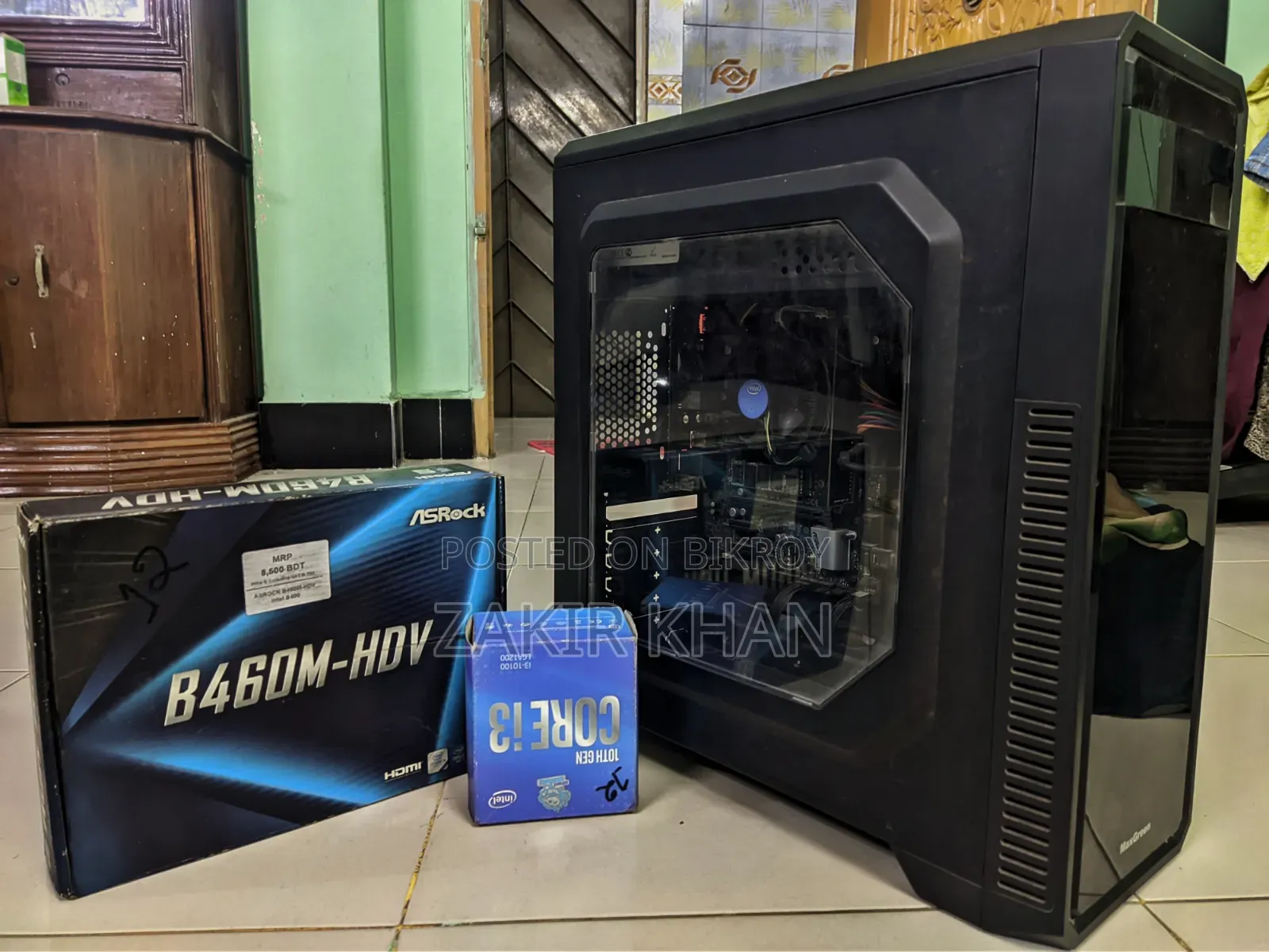 Desktop Computer 8GB Intel Core I3 SSD 256GB