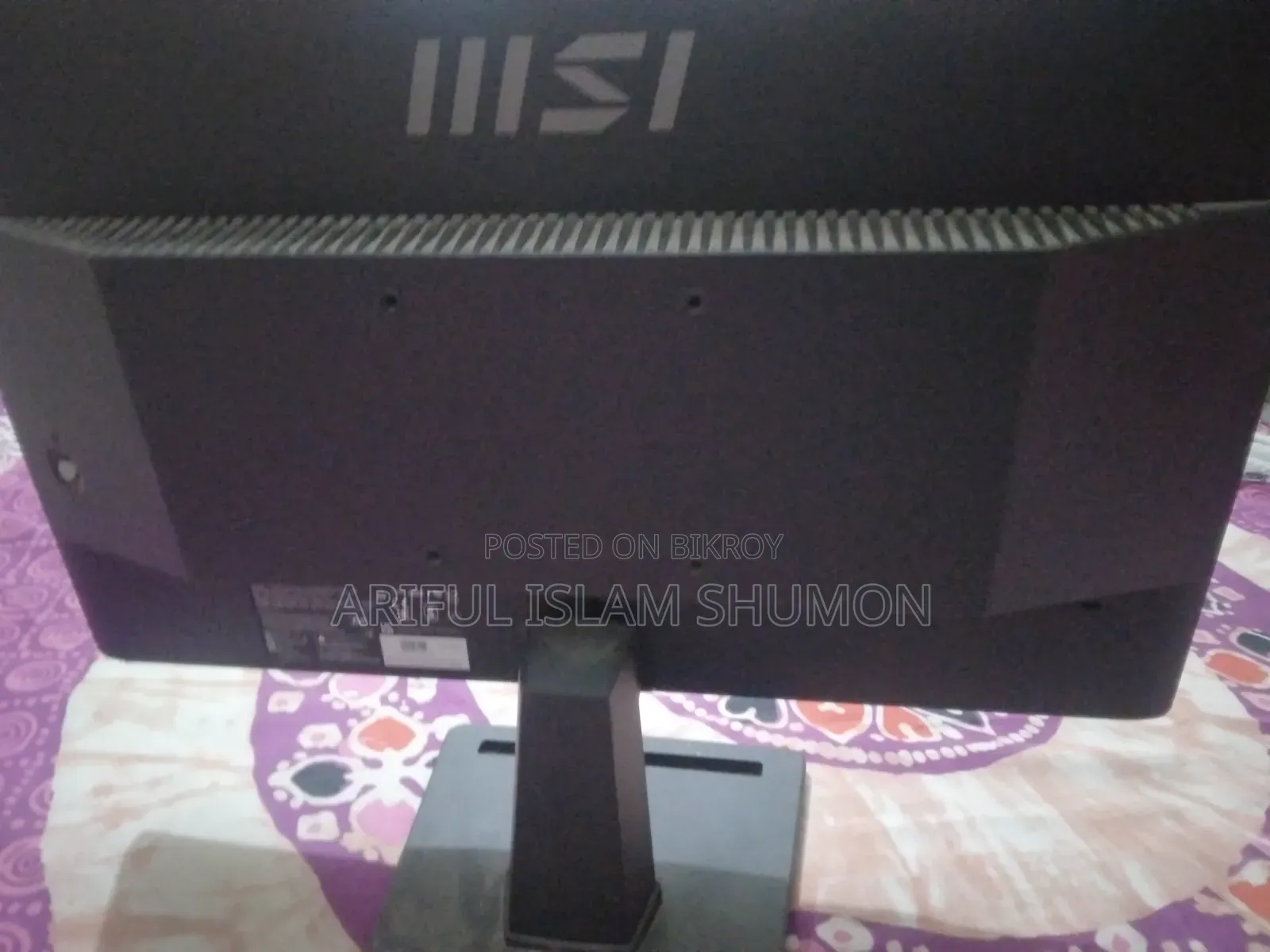 Msi Mp225 21.5 100hz Monitor | 2+ Years Warranty | Excellent Condition