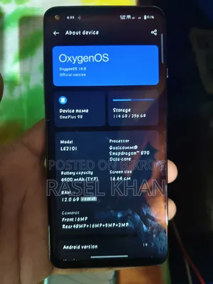 OnePlus 9R 256 GB Gray