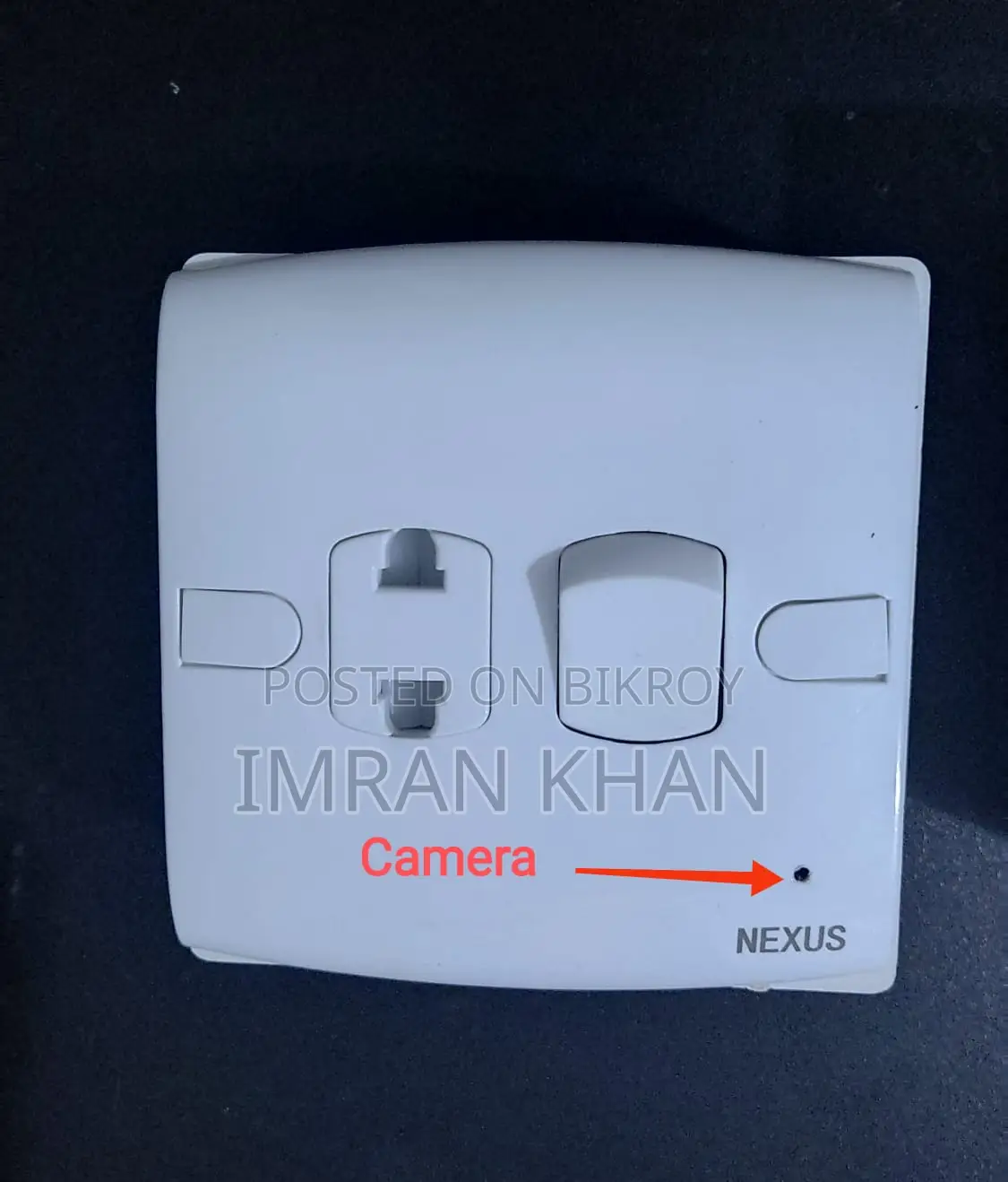 Wifi Wall Socket Spy Camera
