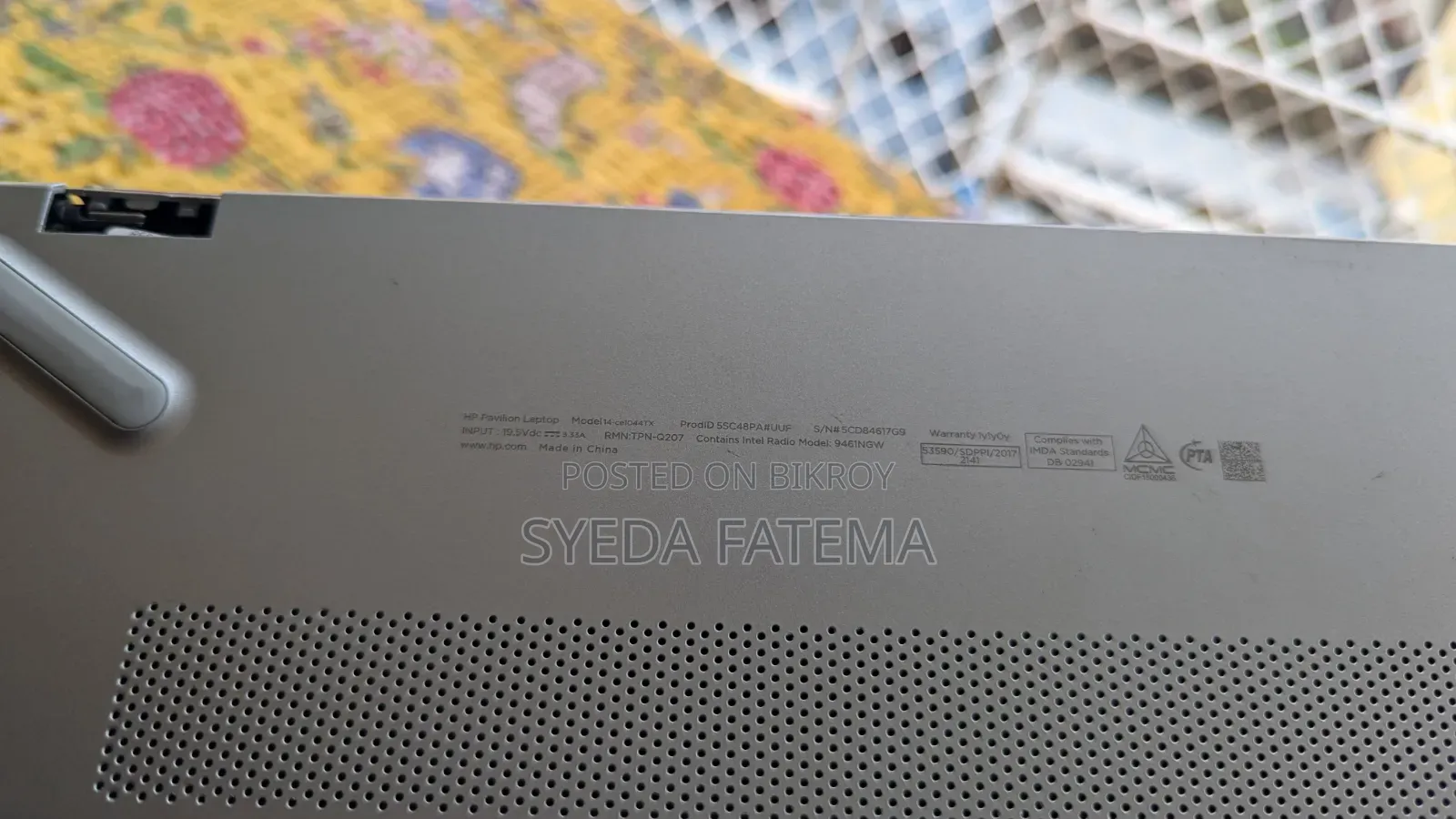 Laptop HP Pavilion 14 4GB Intel Core I5 HDD+SSD 1T