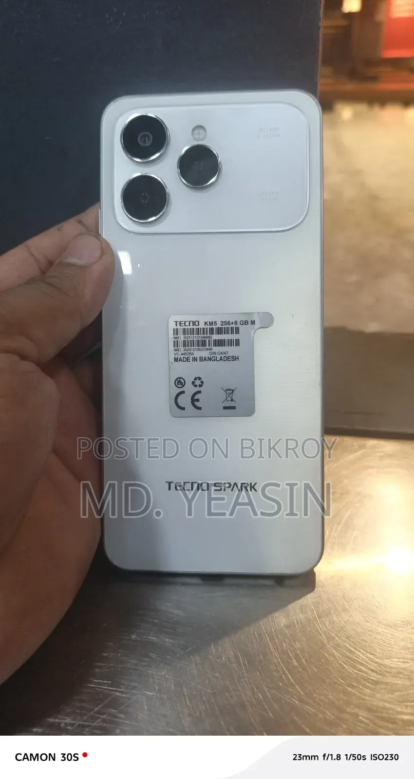 Tecno Spark 40 256 GB White