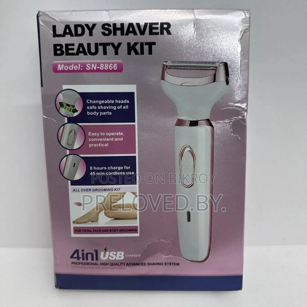 Women's Shaver Beauty Kit(4 in 1)