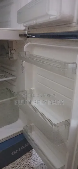 An old working fridge of Sharp brand for sale