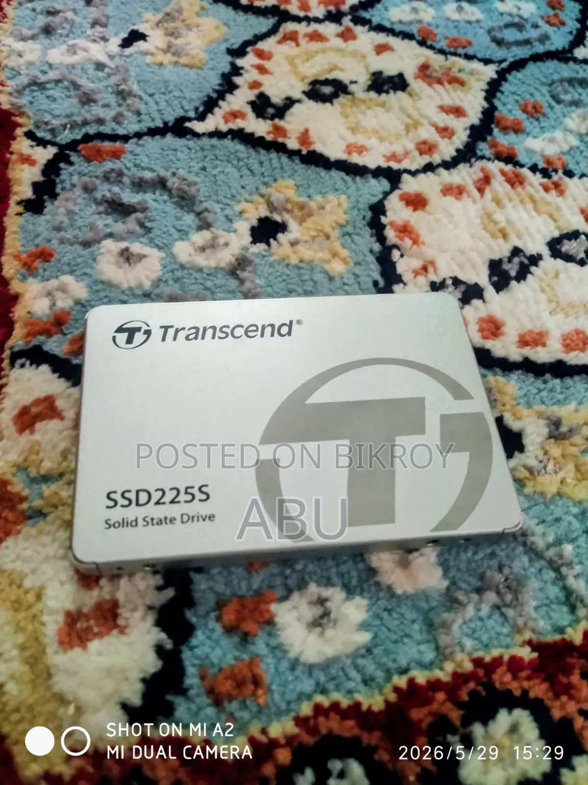 Transcend Ssd225s 250gb Sata Ssd 98% Health 100% Performance