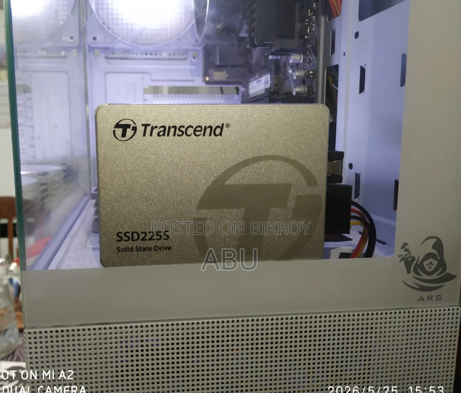 Transcend Ssd225s 250gb Sata Ssd 98% Health 100% Performance