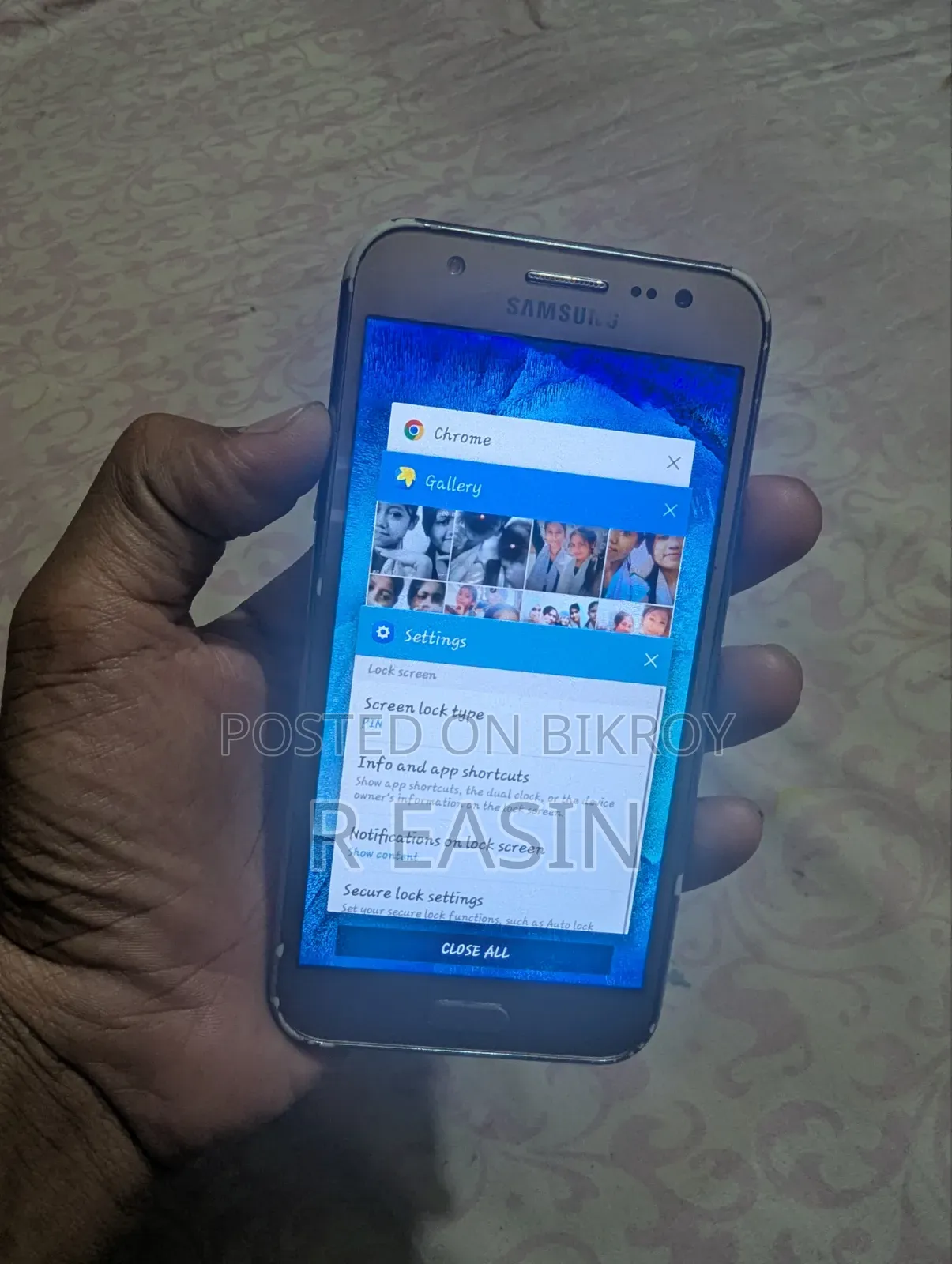 স্যামসাং গ্যালাক্সি জে৫ ১৬ জিবি গ্রে