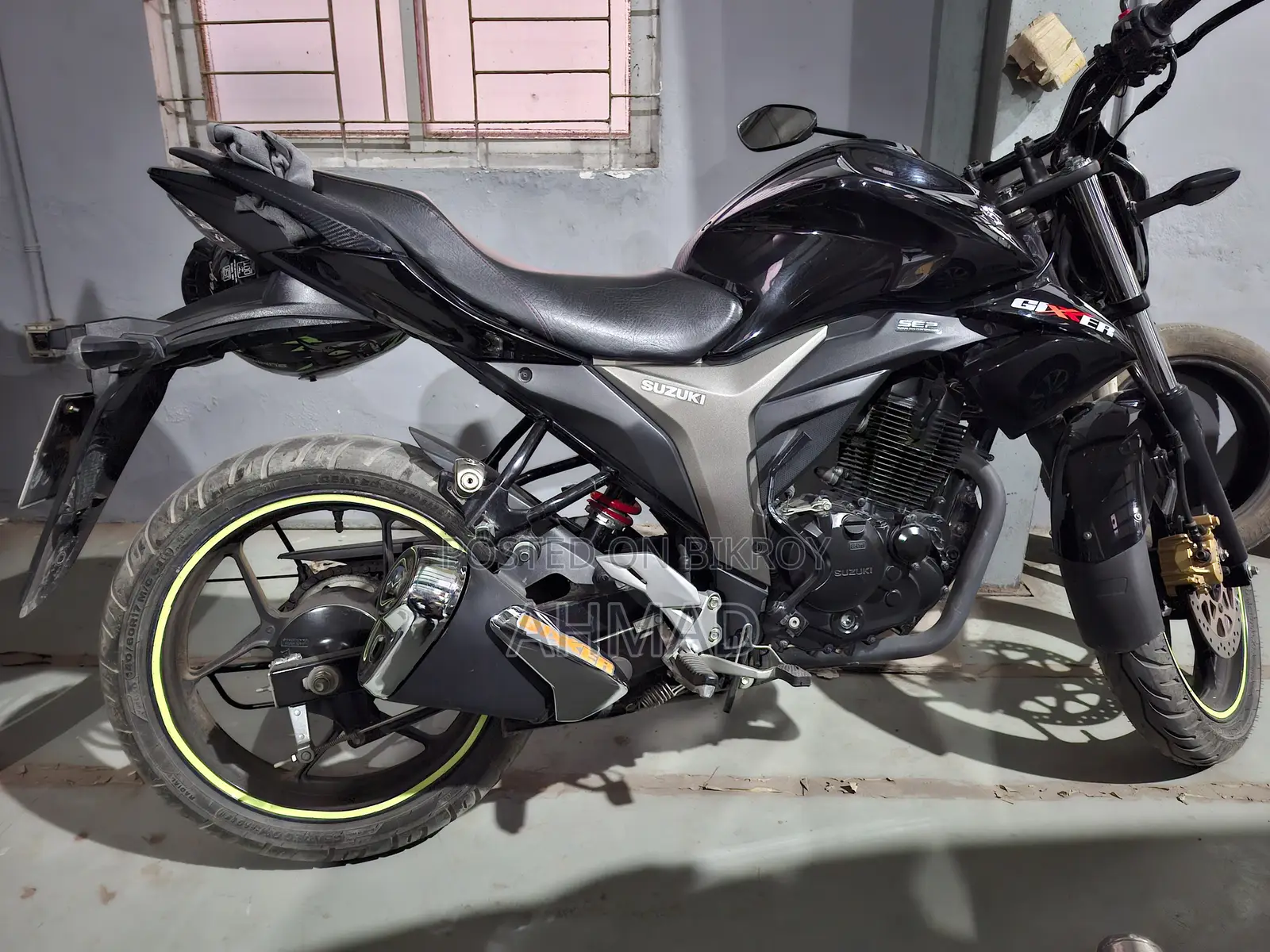 Suzuki Gixxer Monotone 2024 Black