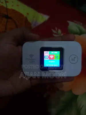 Pocket Router 5g. White Variant Full Speed Support. Used Only 1 Month.