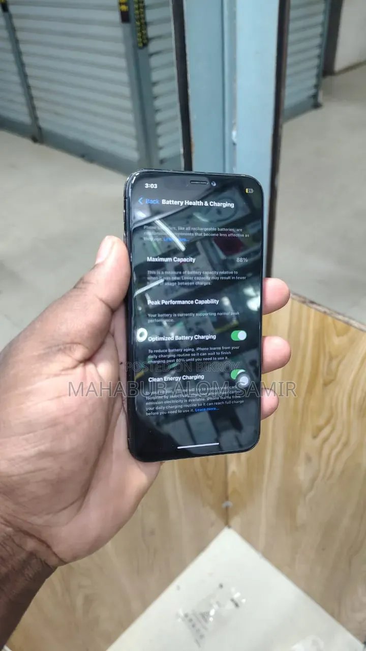 Apple iPhone X 256 GB Black