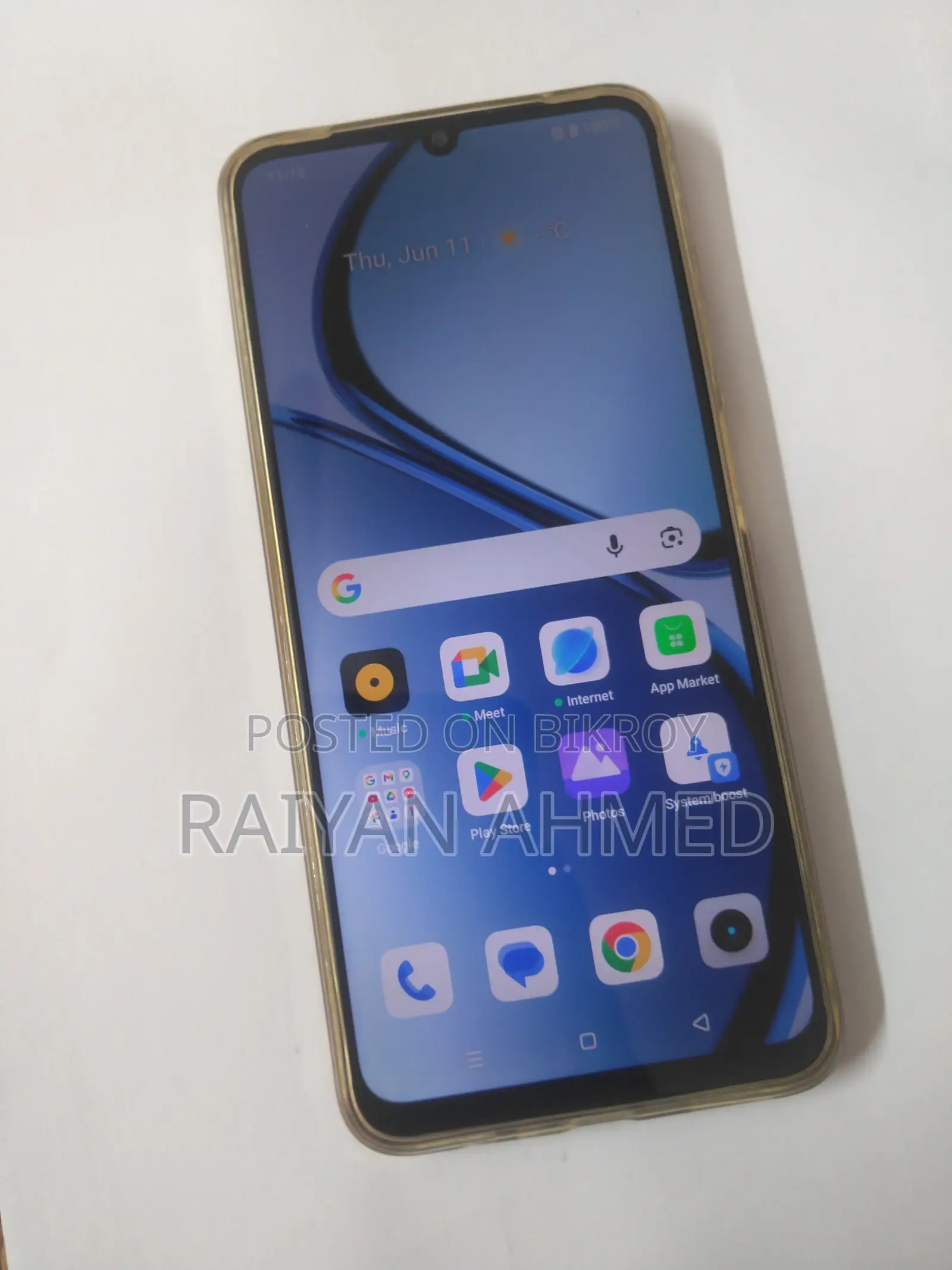 রিয়েলমি নোট ৬০এক্স ৬৪ জিবি ব্ল্যাক
