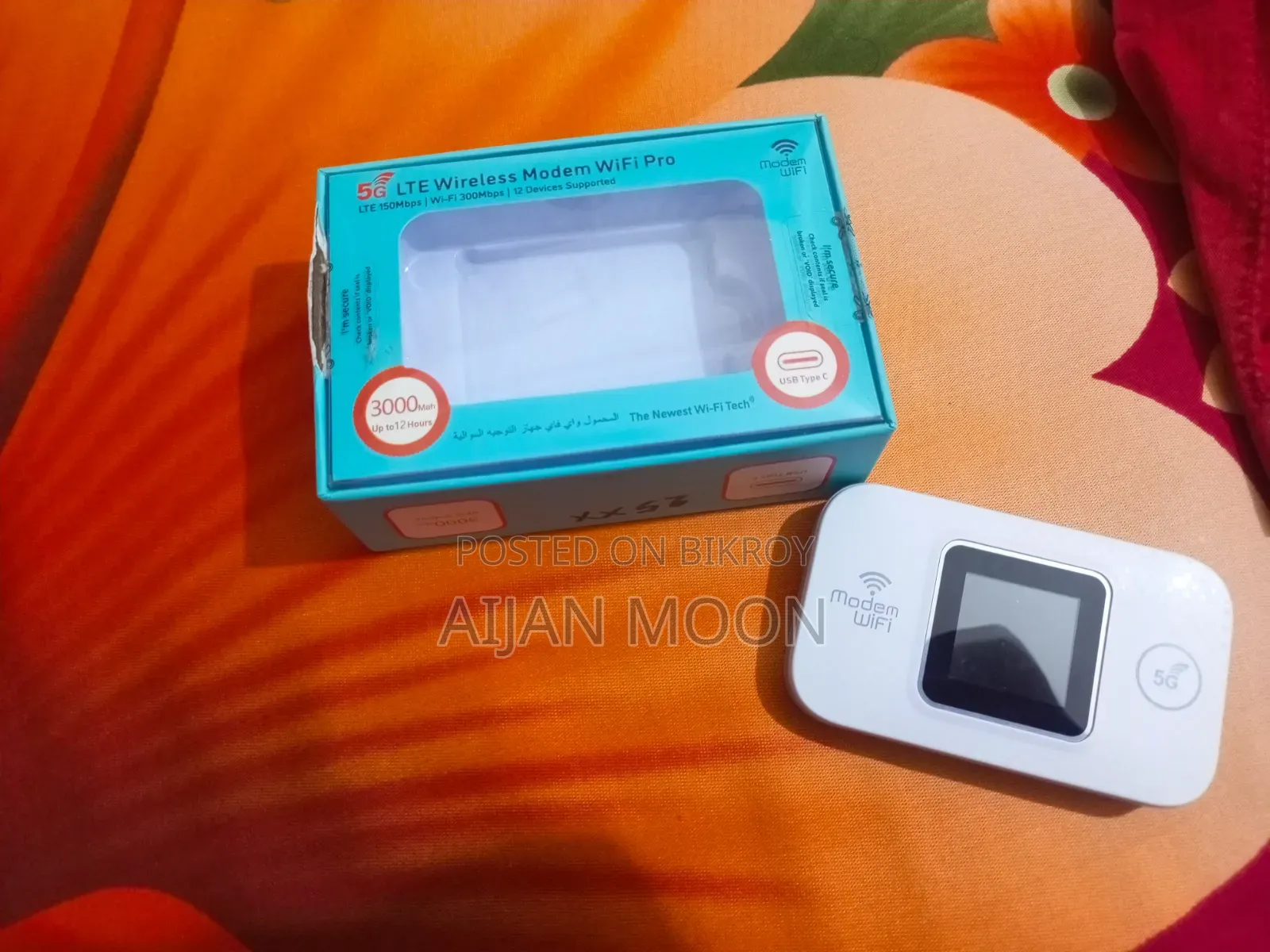 Pocket Router 5g. White Variant Full Speed Support. Used Only 1 Month.