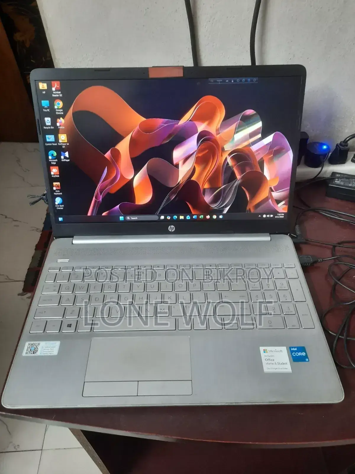Laptop HP 15s 8GB Intel Core i3 SSD 1T