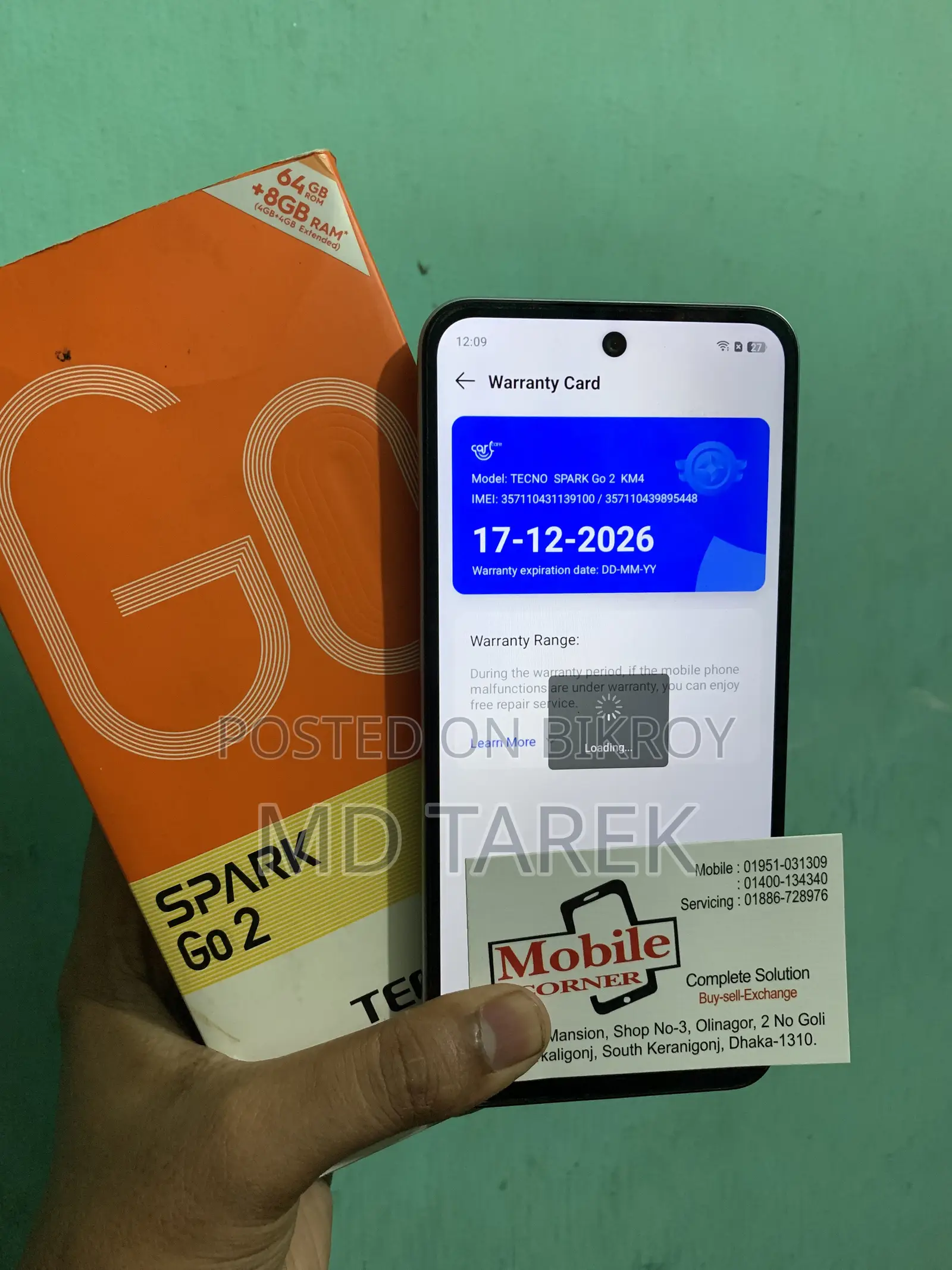 Tecno Spark Go 2022 32 GB White