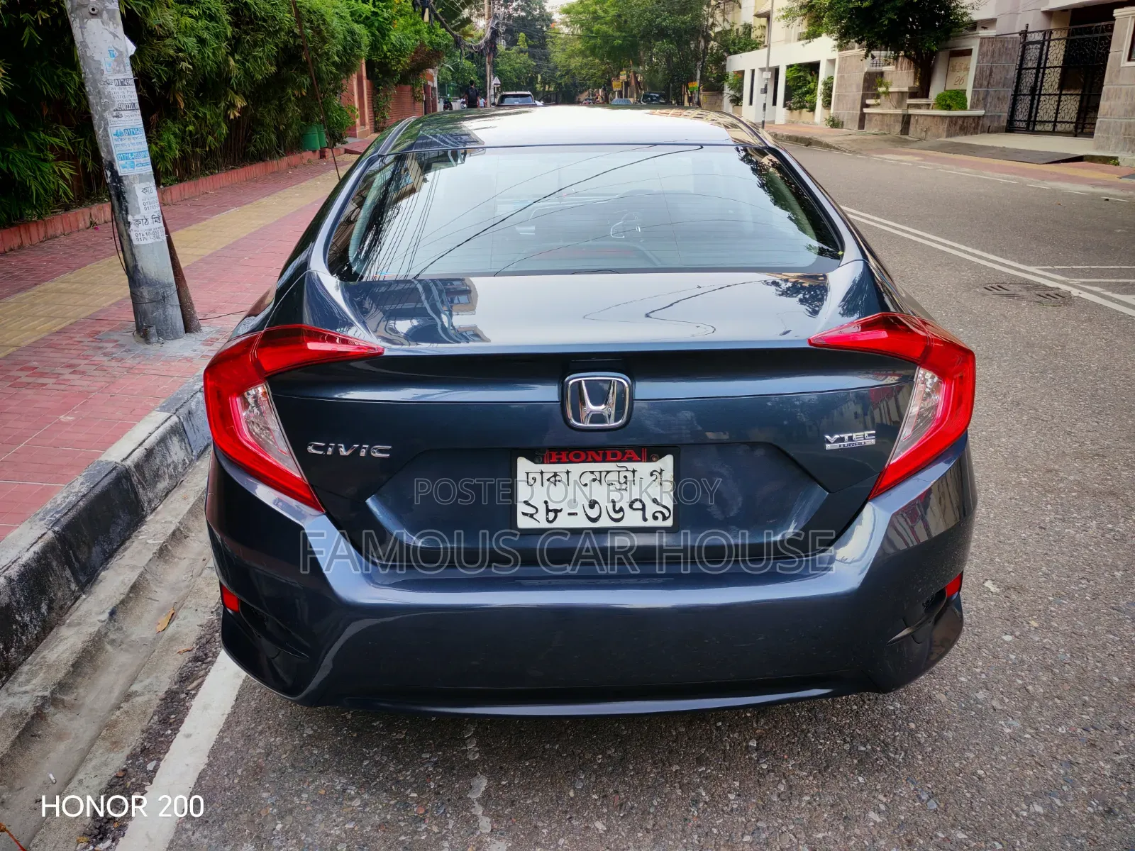 Honda Civic 2018 Gray