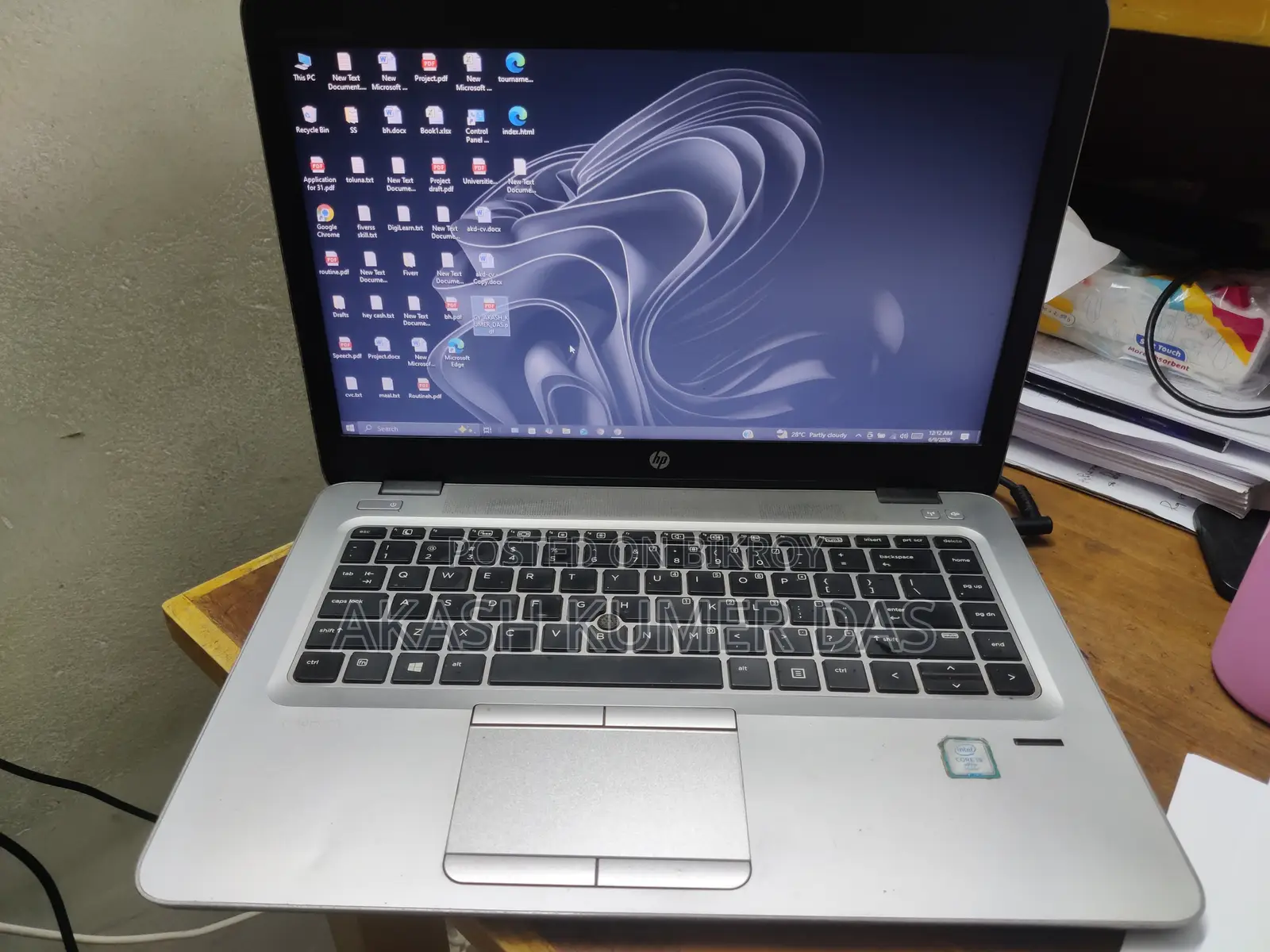 Laptop HP EliteBook 840 G3 8GB Intel Core i5 SSD 256GB