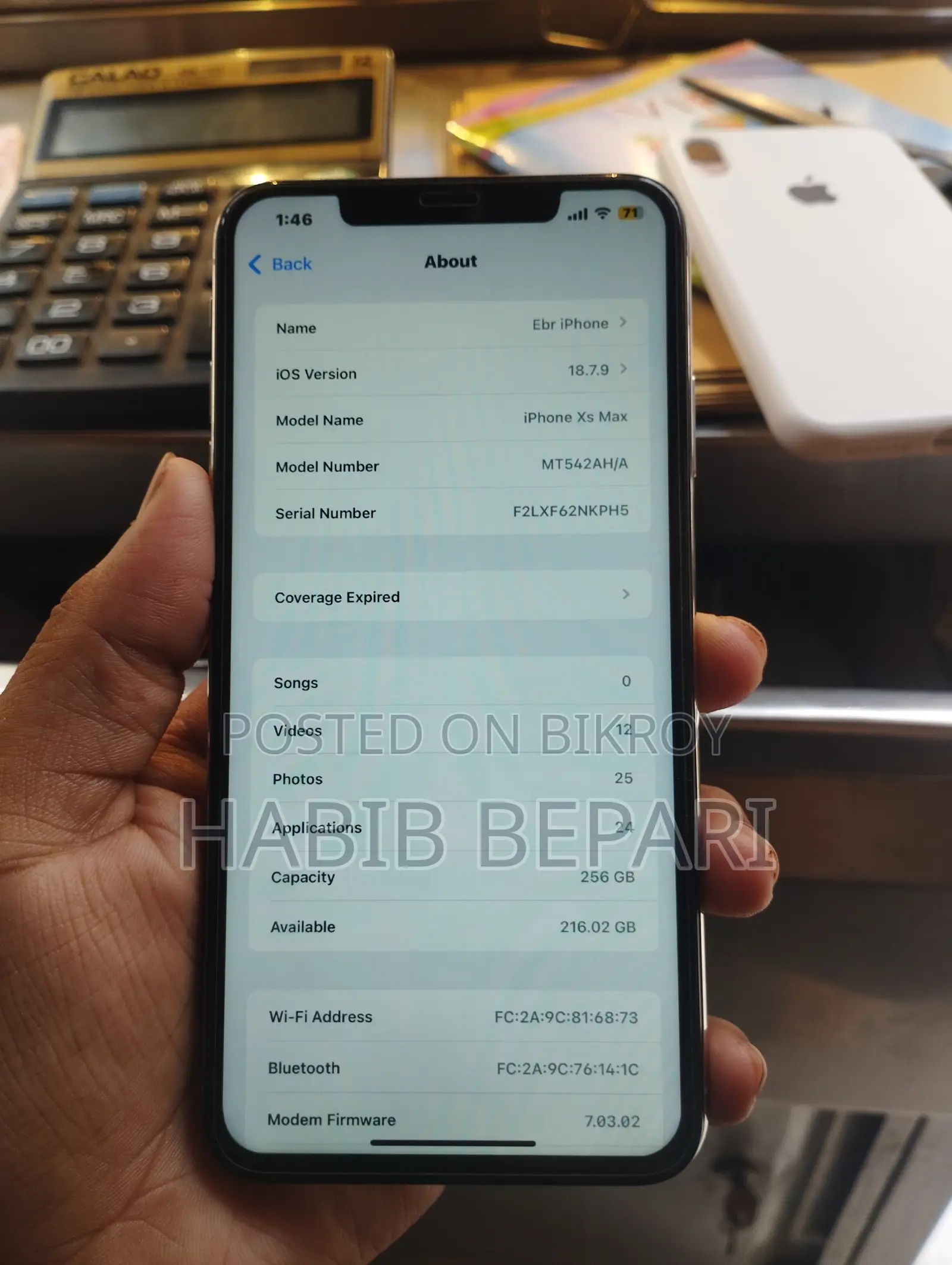 Apple iPhone XS Max 256 GB White