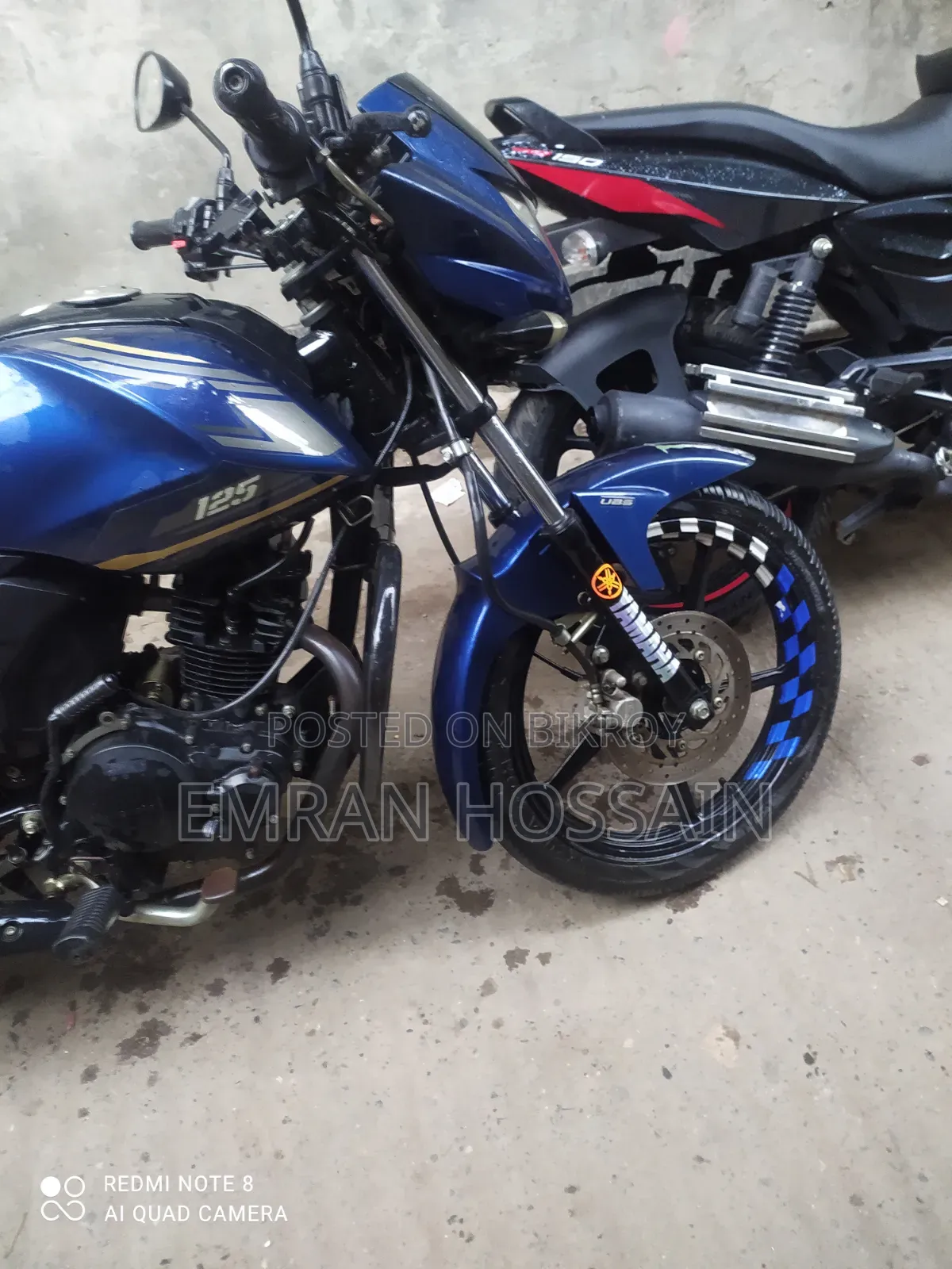 Yamaha Saluto 125 2025 Blue