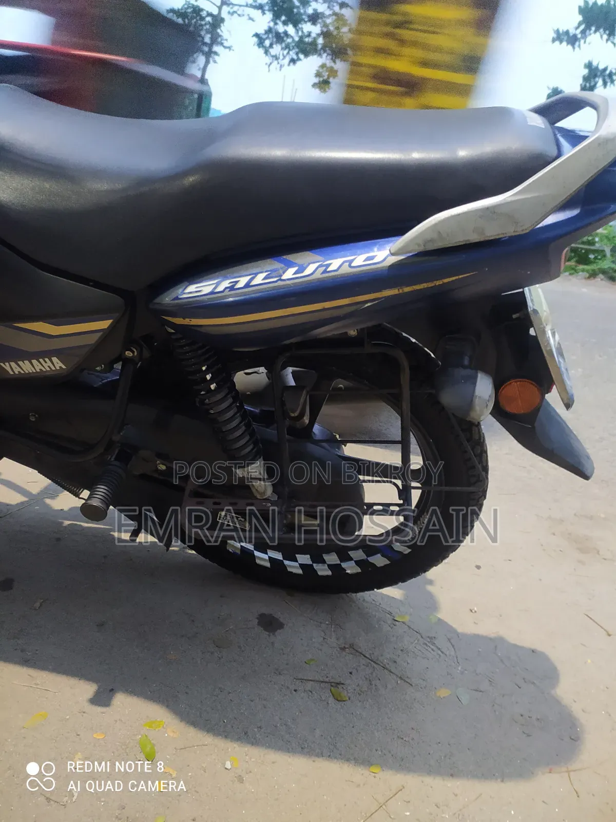 Yamaha Saluto 125 2025 Blue