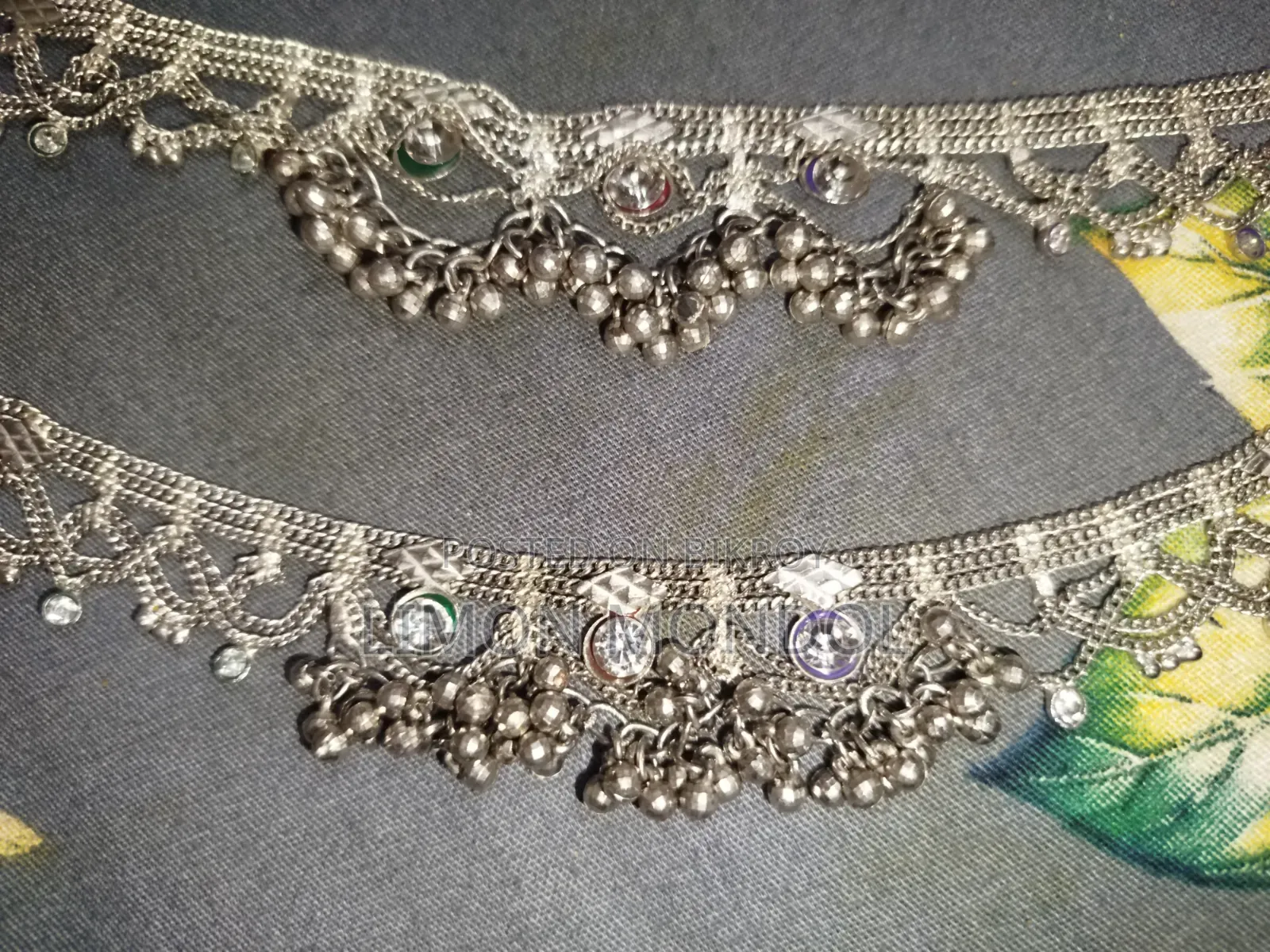 Silver Anklets