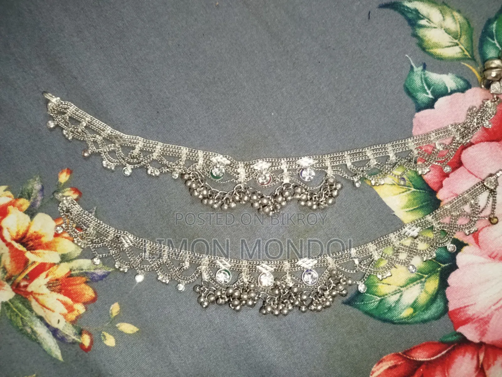 Silver Anklets