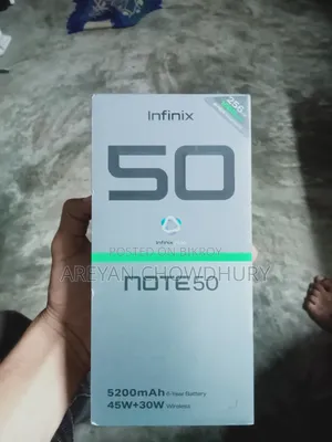 Infinix Note 50 4G 256 GB Black