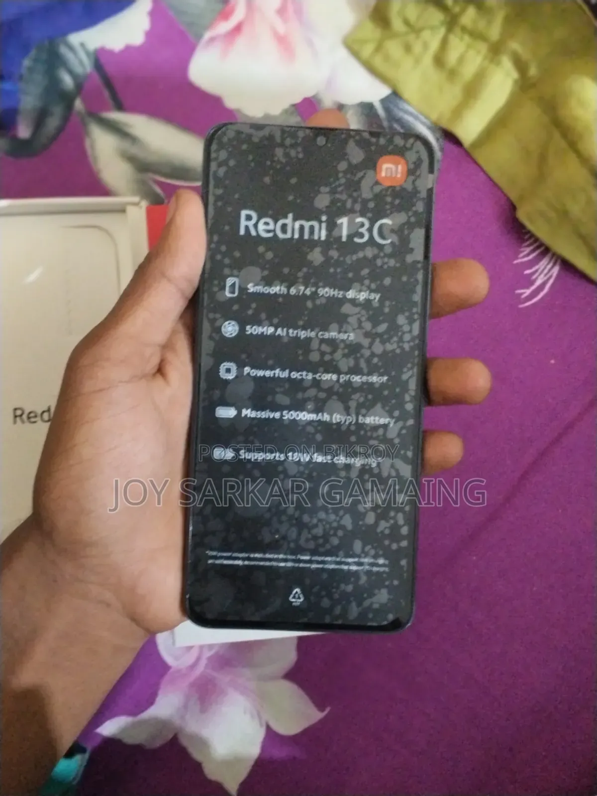 New Xiaomi Redmi 13C 256 GB Black
