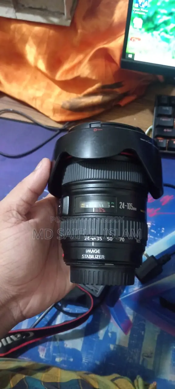 Canon 6d Camera And Canon 24 105 Lens