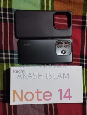 New Xiaomi Redmi Note 14 5G 256 GB Black