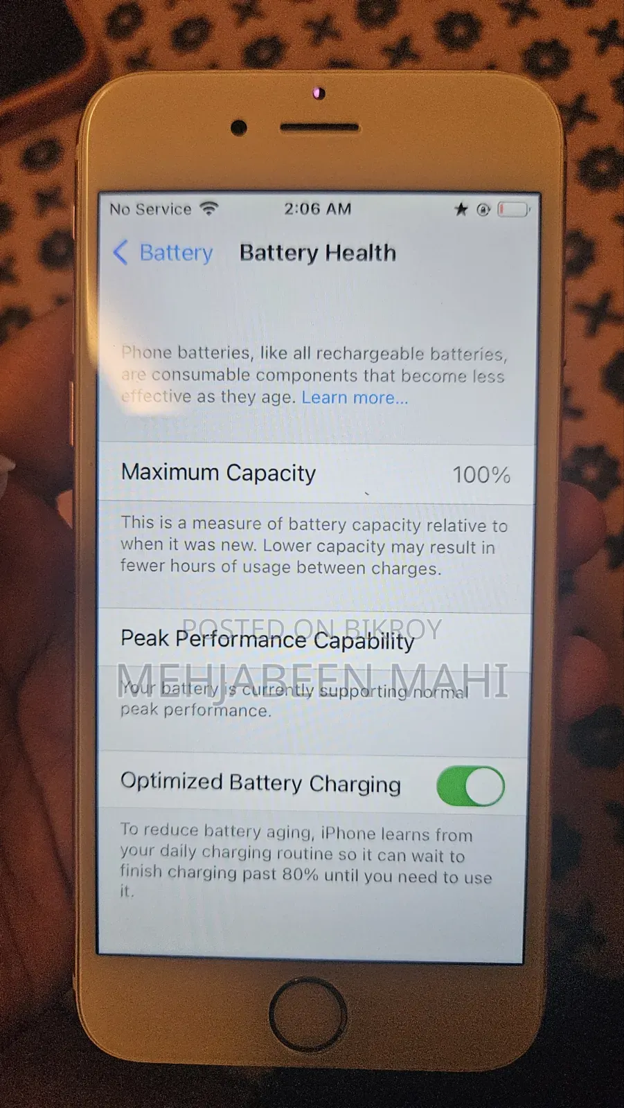Apple iPhone 6s 64 GB Rose Gold