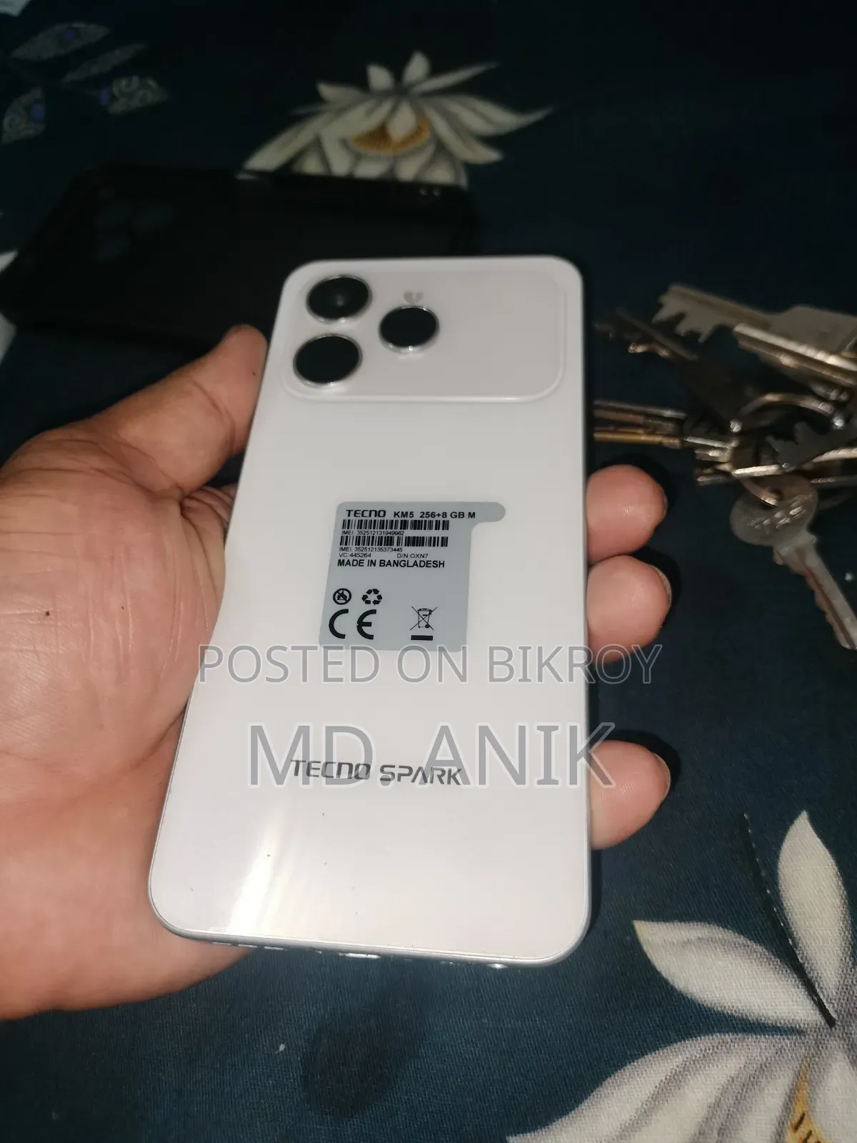 Tecno Spark 40 256 GB White