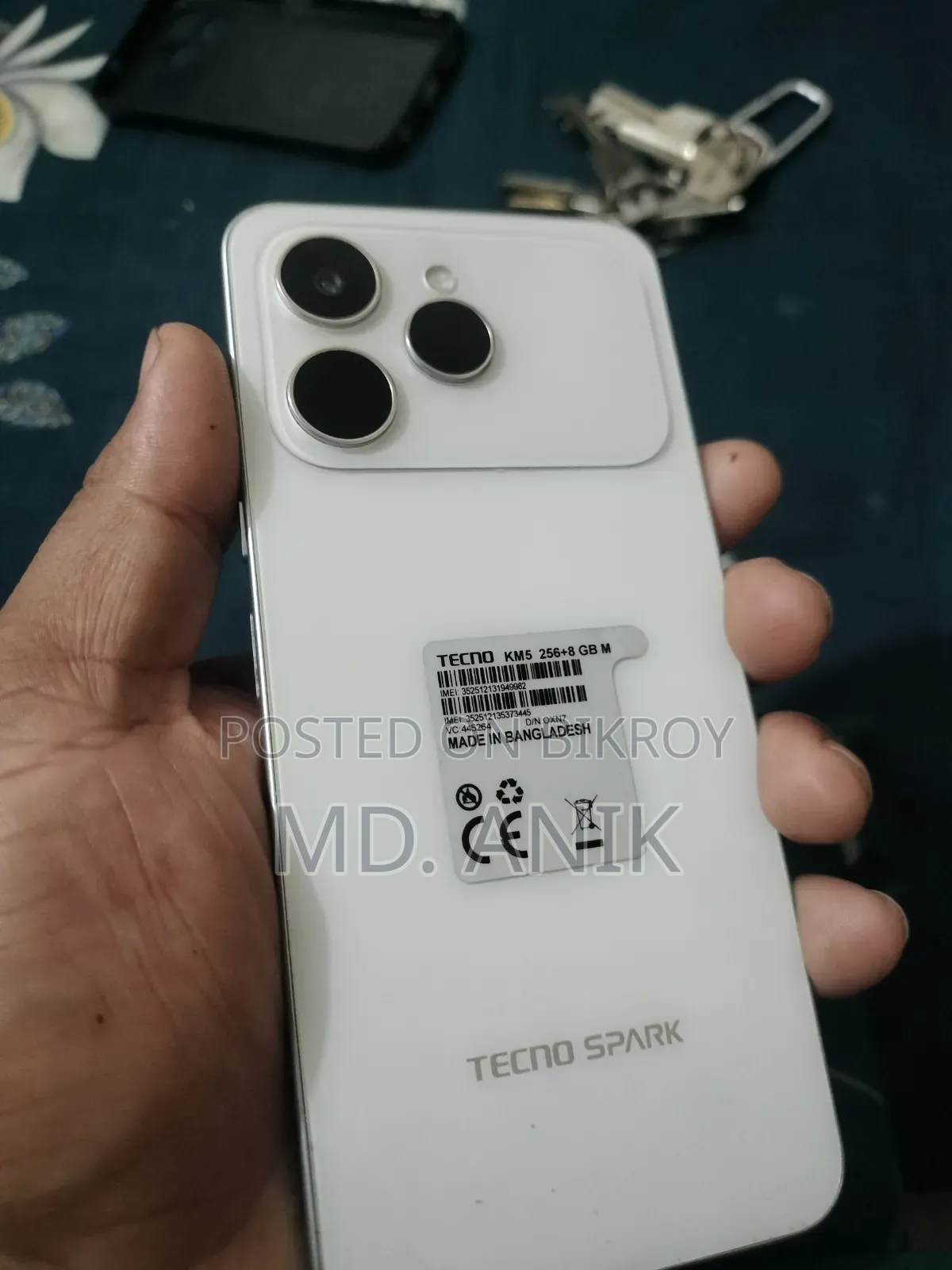 Tecno Spark 40 256 GB White