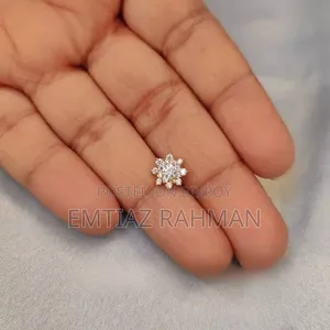 Gold Diamond Cut Nosepin