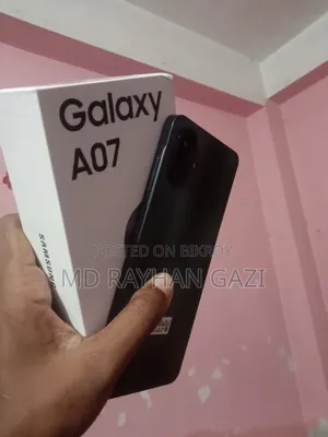New Samsung Galaxy A07 5G 128 GB Black