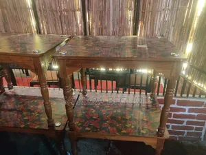 4 Tables and 10 Stools
