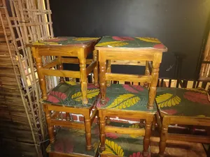 4 Tables and 10 Stools