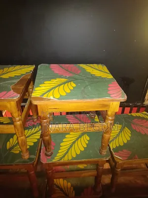 4 Tables and 10 Stools