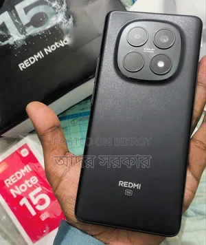 New Xiaomi Redmi 15 5G 256 GB Black