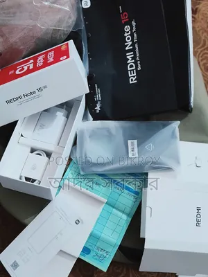 New Xiaomi Redmi 15 5G 256 GB Black