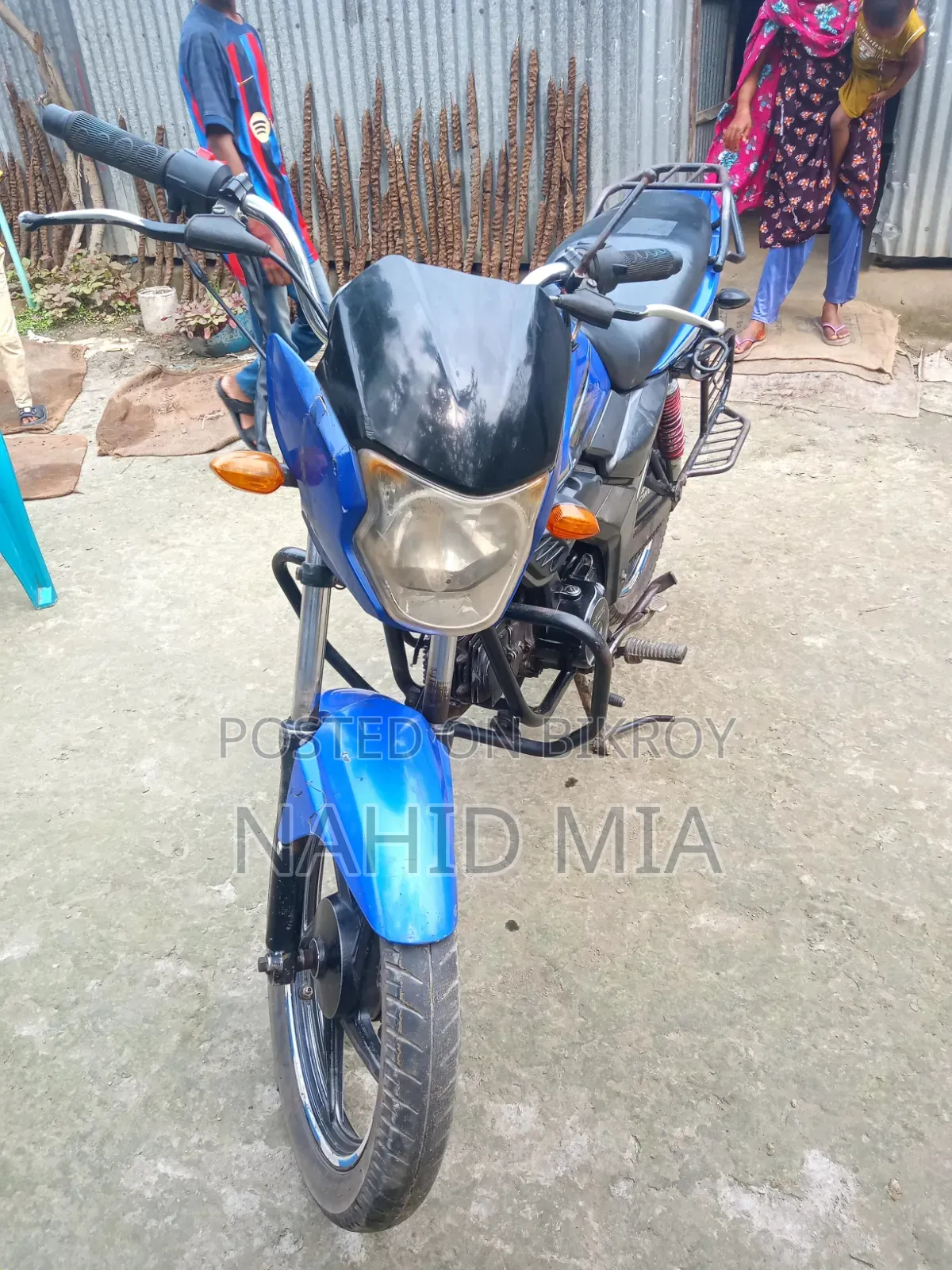 মোটরসাইকেল ২০১৪ নীল