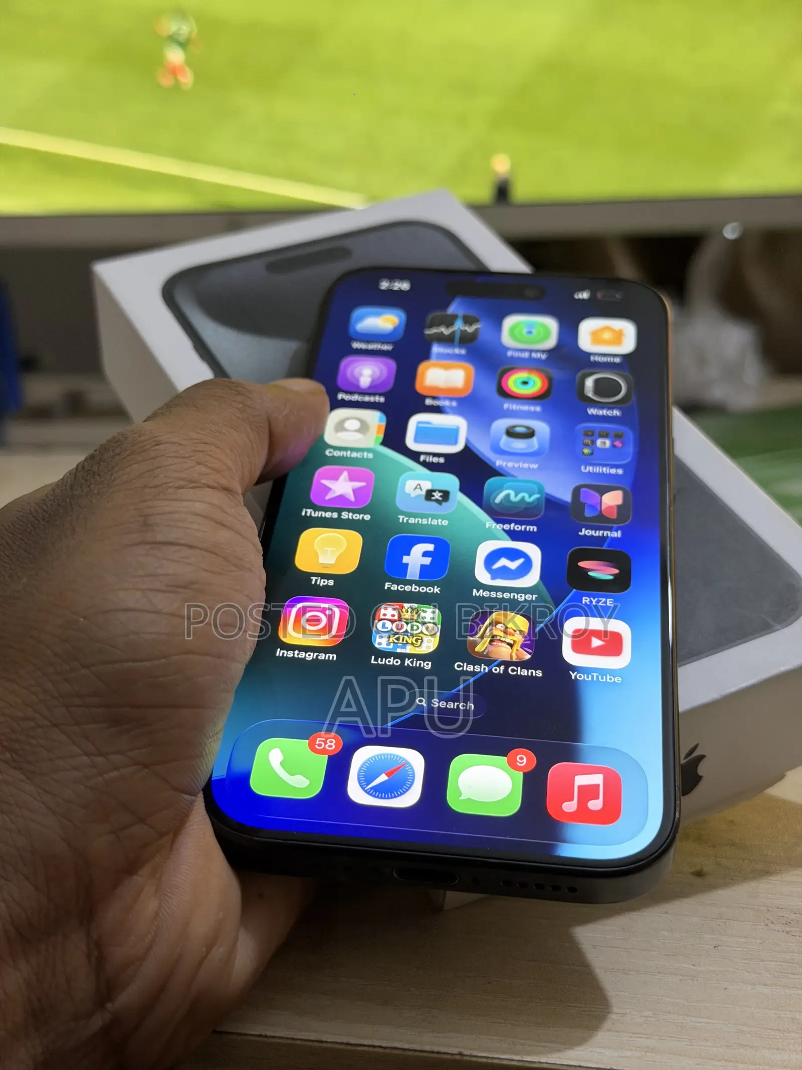 Apple iPhone 15 Pro 256 GB Black