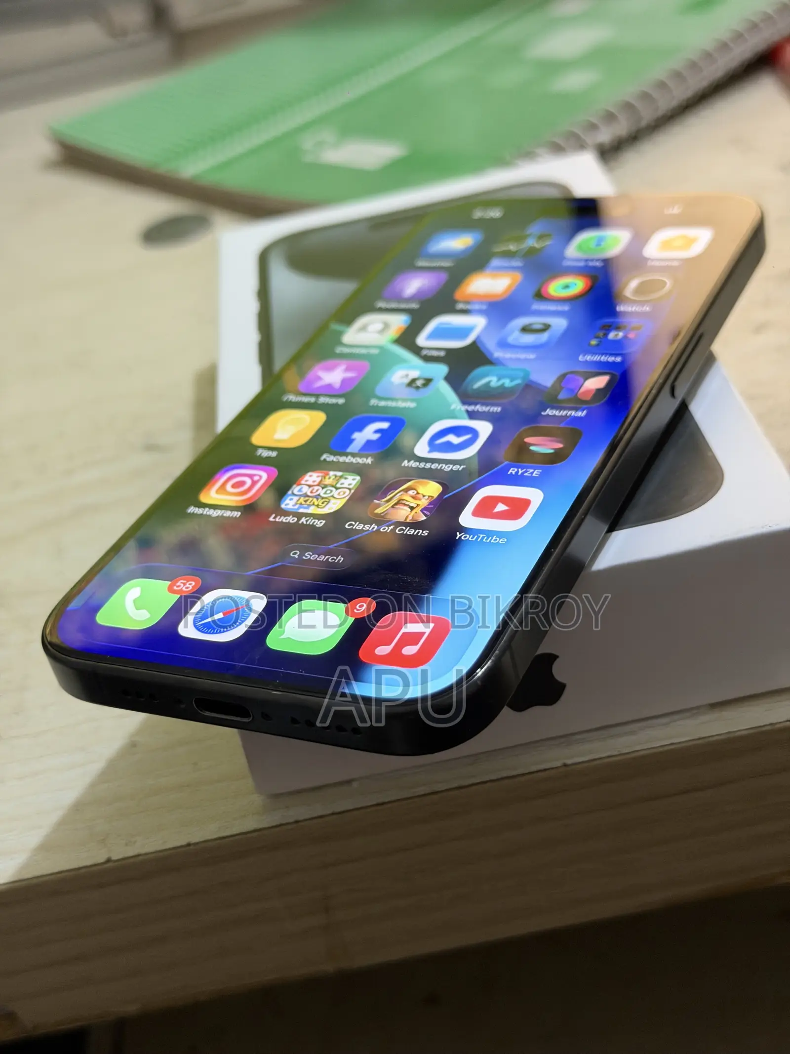Apple iPhone 15 Pro 256 GB Black
