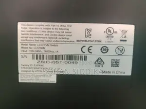 Aten Cl5708m LCD KVM Switch (17" Lcd, 8-Port)