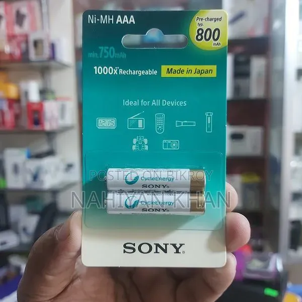 Sony 1000x Rechargeable Battery